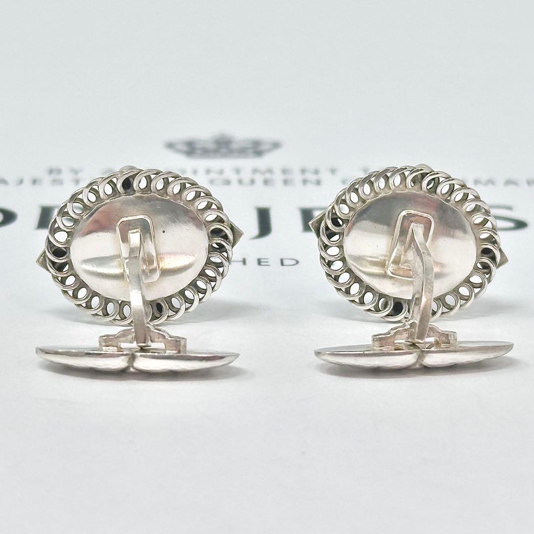   19B カフス　オニキス　シルバー　　925