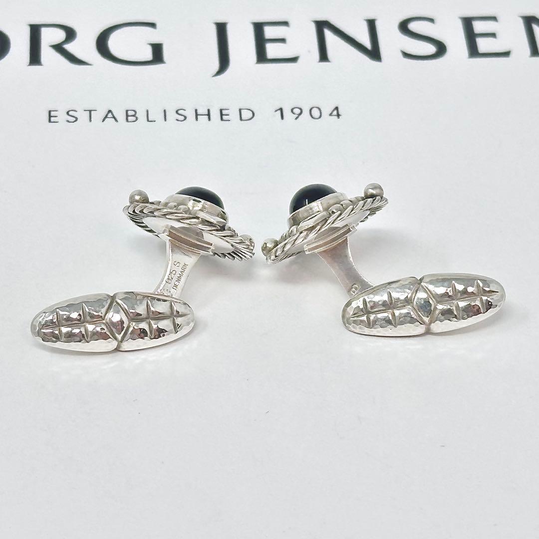   19B カフス　オニキス　シルバー　　925