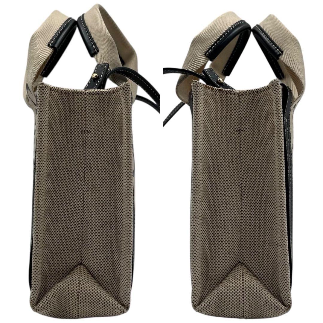 Chloé Woody スモールトートバッグ 2way キャンバス レディース