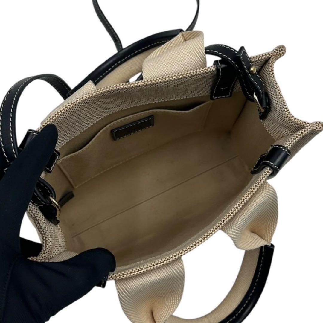 Chloé Woody スモールトートバッグ 2way キャンバス レディース