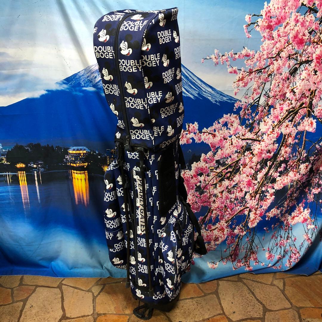 寶BU-1109 パーリーゲイツ ミッキーコラボ キャディバッグ スタンド式