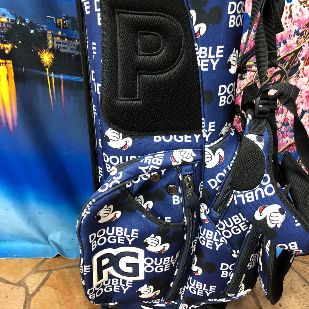 寶BU-1109 パーリーゲイツ ミッキーコラボ キャディバッグ スタンド式