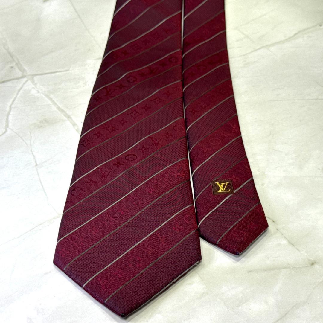 ☆即発 Louis Vuitton ルイヴィトン ネクタイ モノグラム ビトン