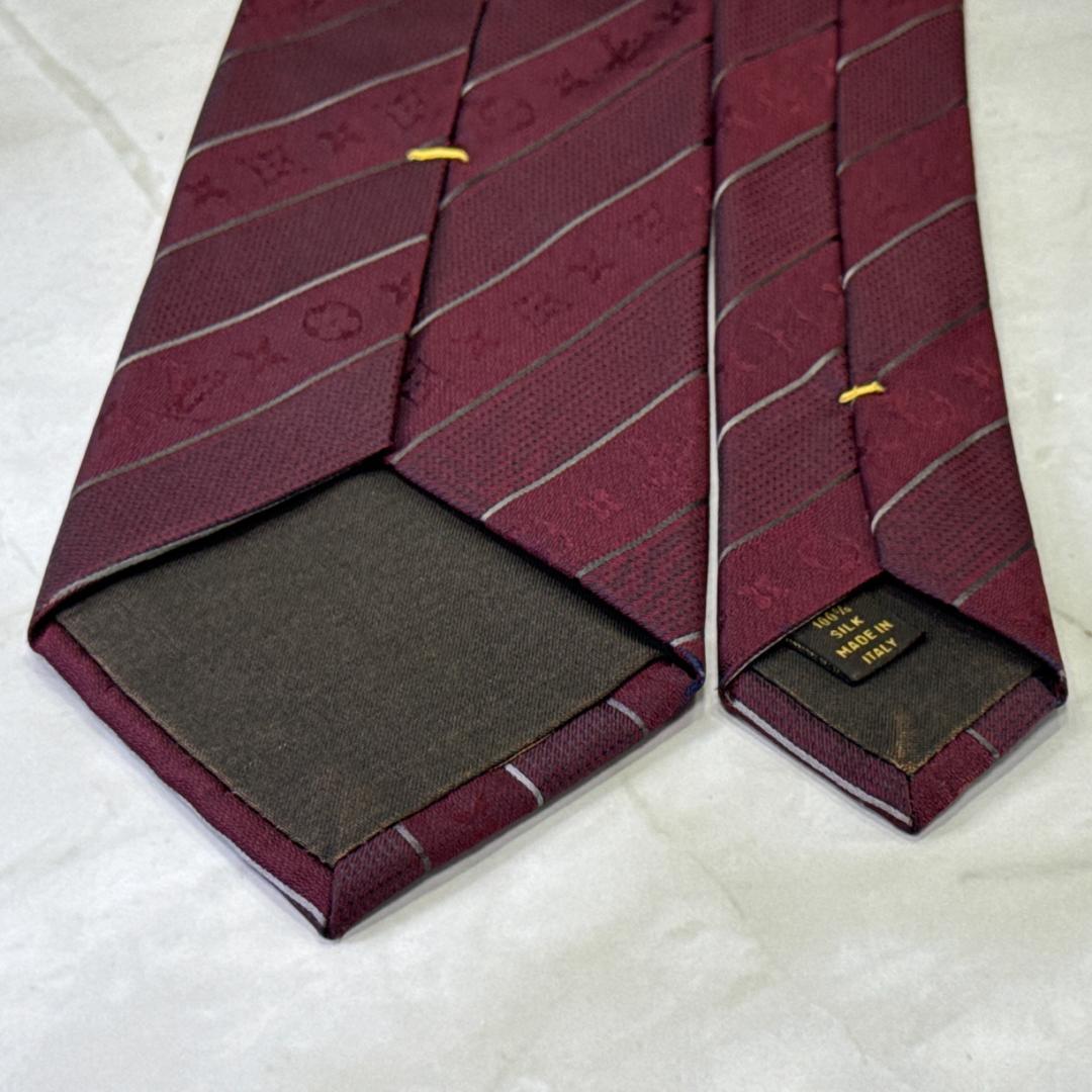 ☆即発 Louis Vuitton ルイヴィトン ネクタイ モノグラム ビトン