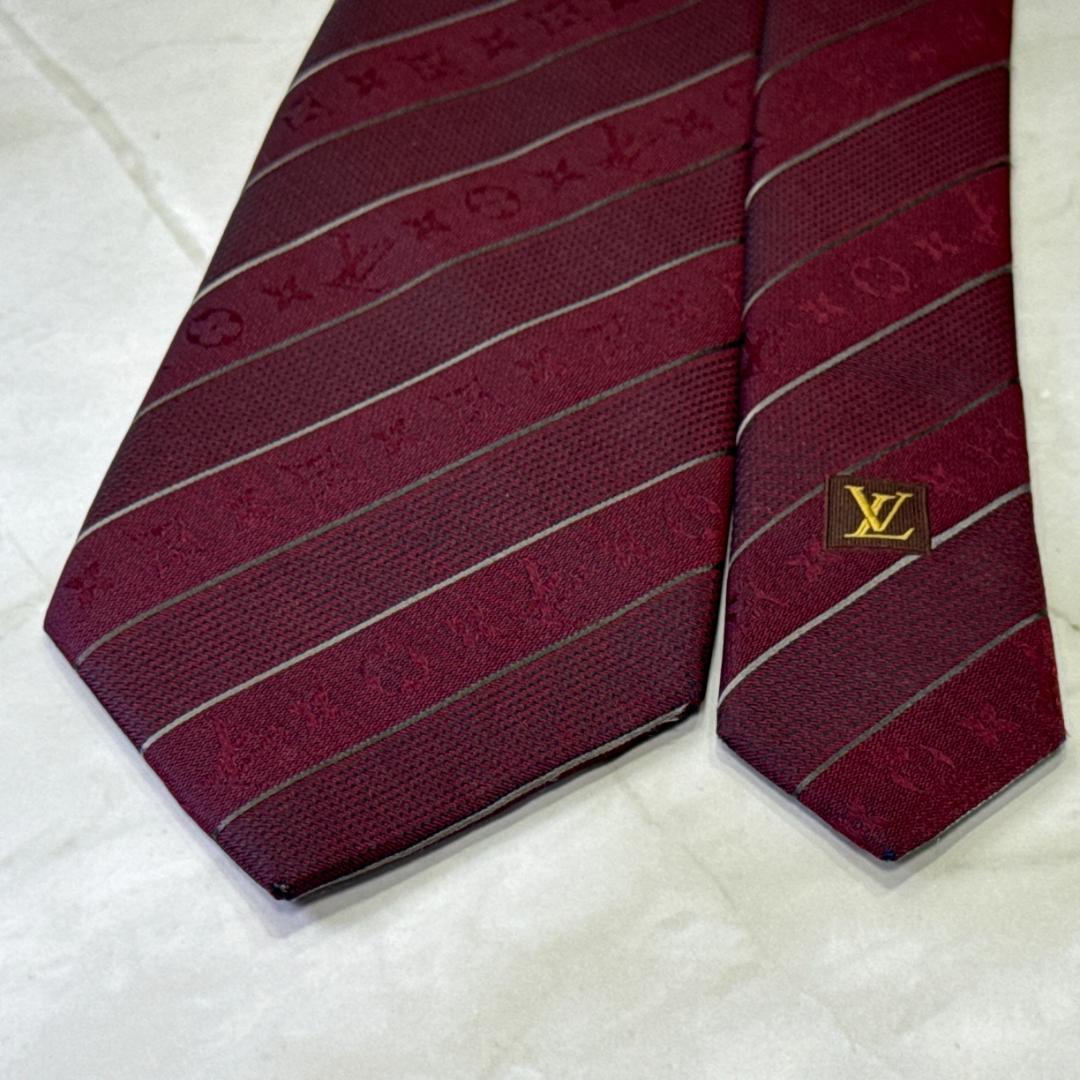 ☆即発 Louis Vuitton ルイヴィトン ネクタイ モノグラム ビトン