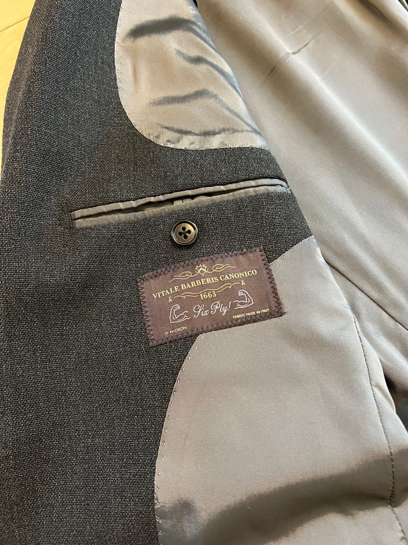 【V.B.C】カノニコ 6PLY スリーピーススーツ