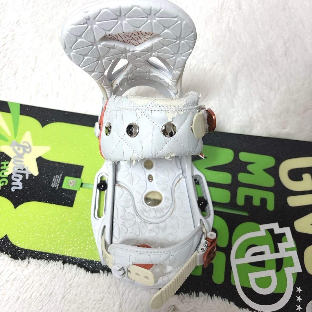【極希少】 BURTON HUG 142cm ビンディング 2点セット