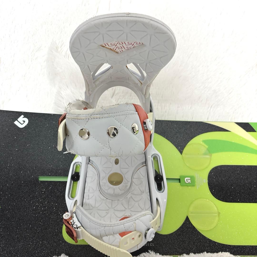【極希少】 BURTON HUG 142cm ビンディング 2点セット