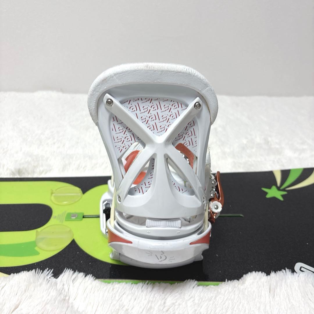 【極希少】 BURTON HUG 142cm ビンディング 2点セット