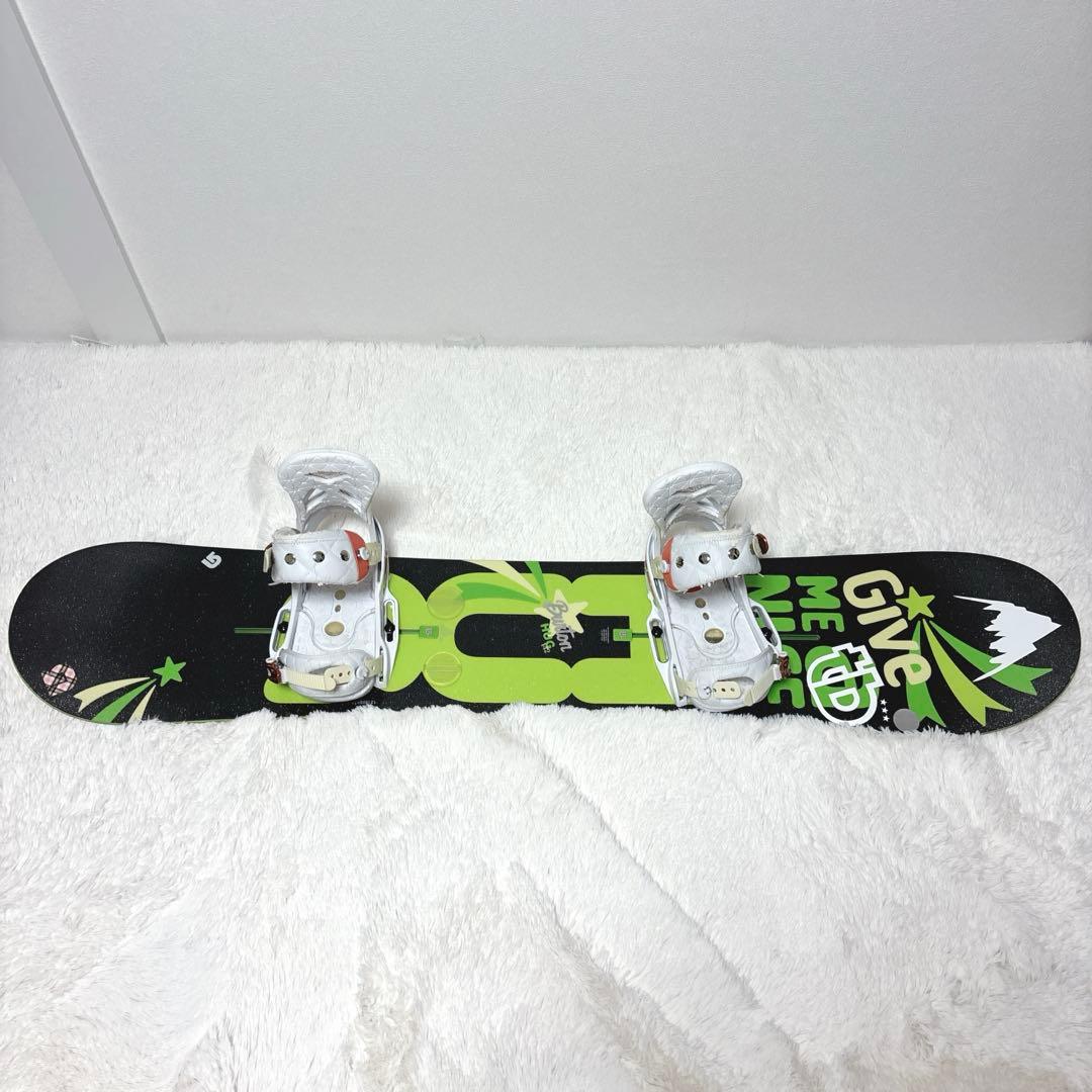 【極希少】 BURTON HUG 142cm ビンディング 2点セット