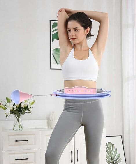 スマートフラフープ取り外し可能调整の可能性自动复帰落ちないフラフープ