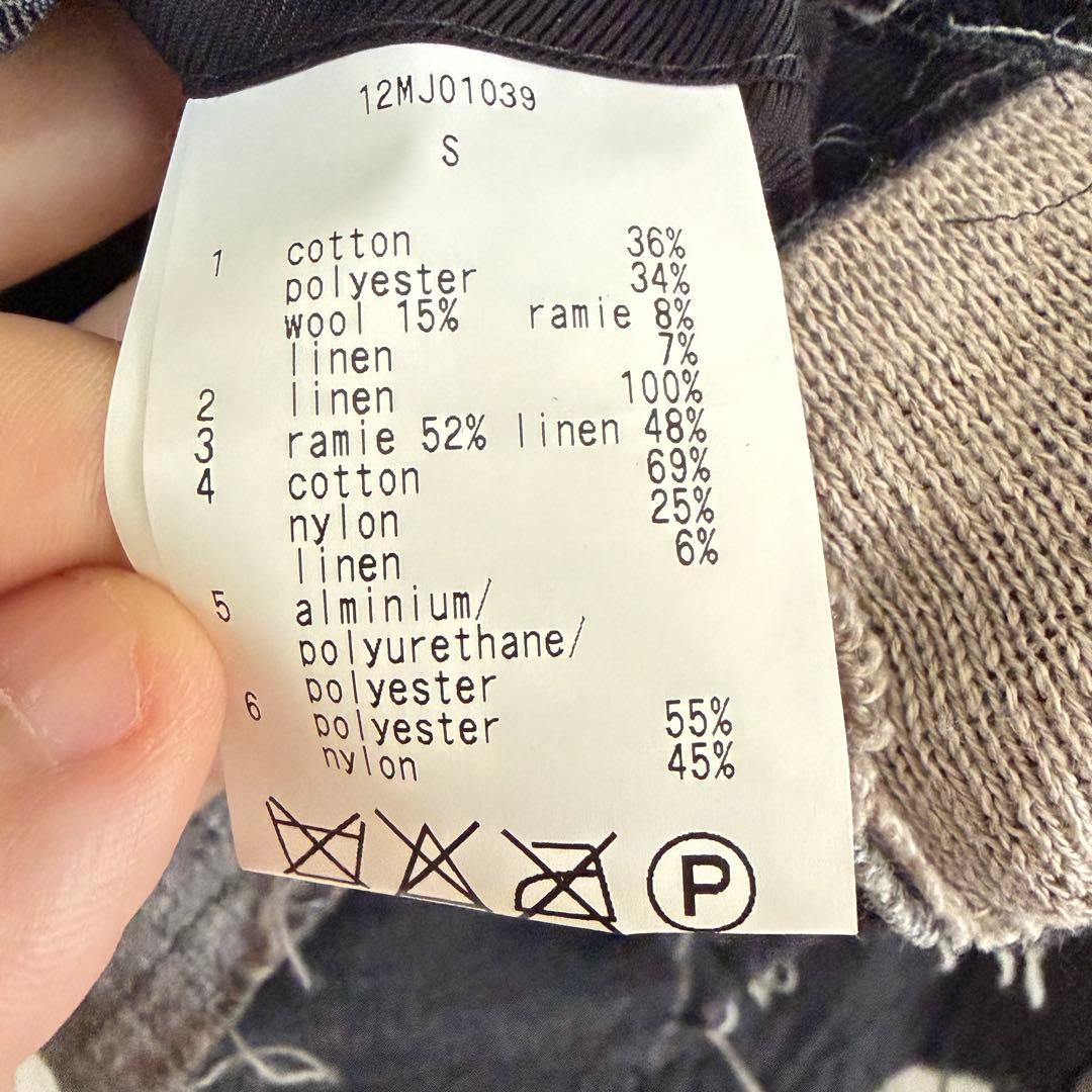 N-717 ノゾミイシグロ　アーカイブ　再構築ジャケット　リメイク　S