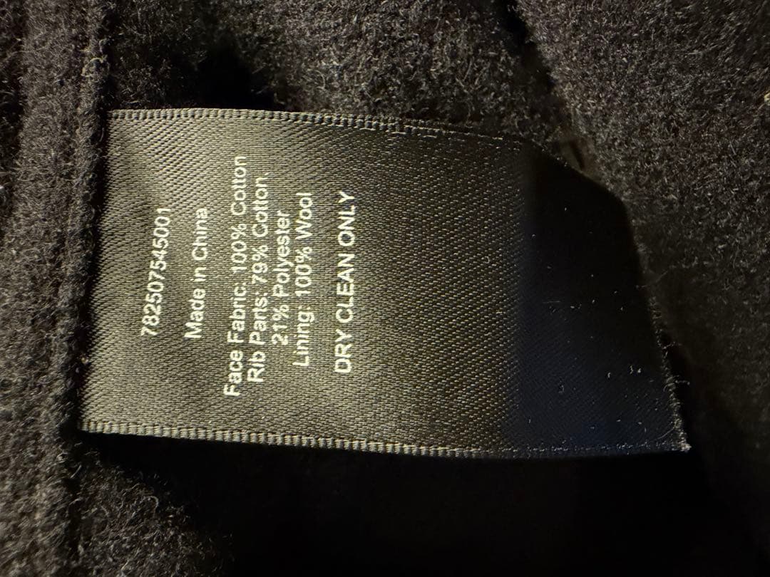 RRL ダブルアールエル デッキジャケット 濃紺 激渋 鬼フェード加工 サイズM