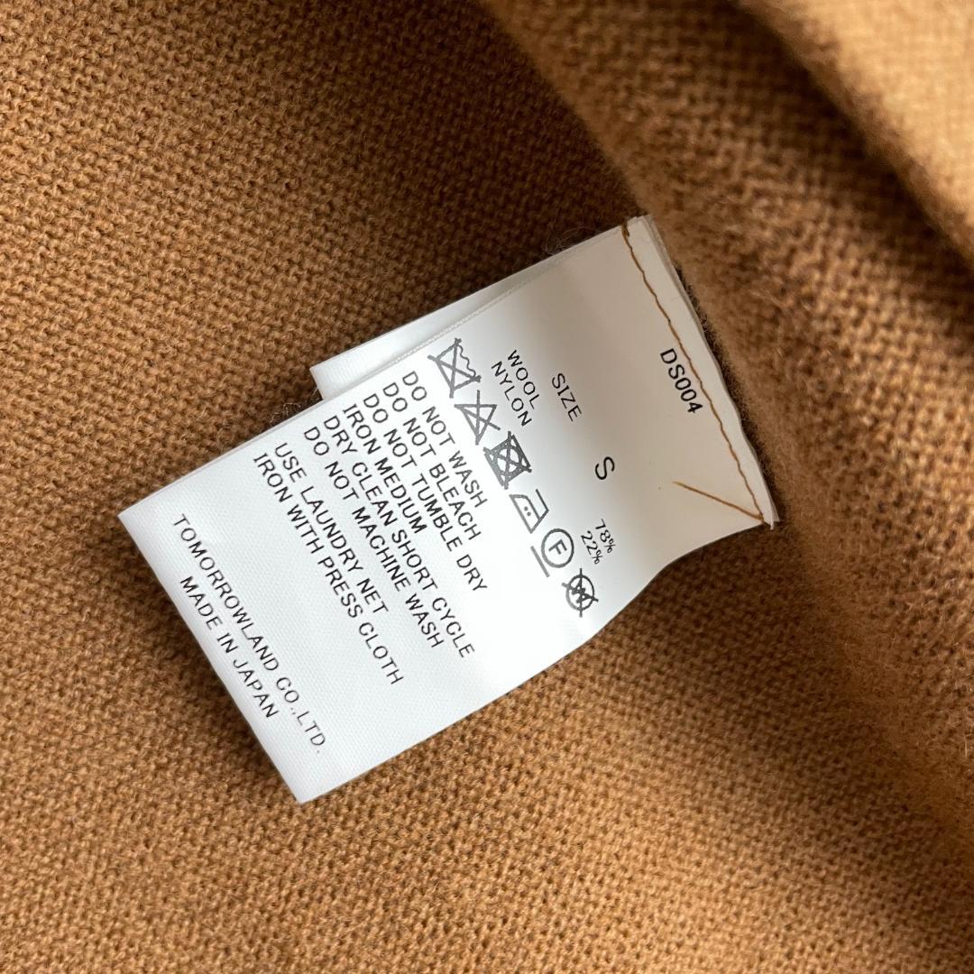 美品 TOMORROWLAND (jb) 日本製 ウール ニット カーディガン