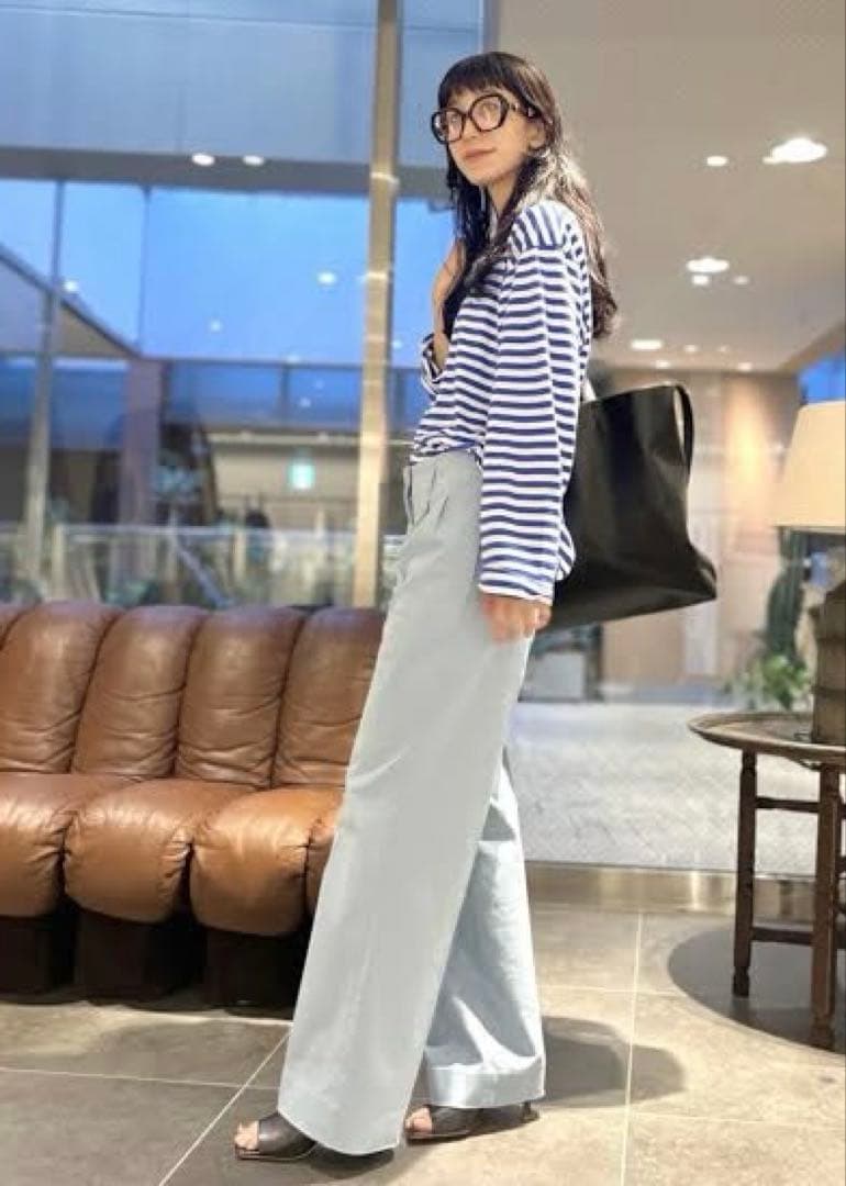 新品　アパルトモン　グッドグリーフNARROW BORDER TOP