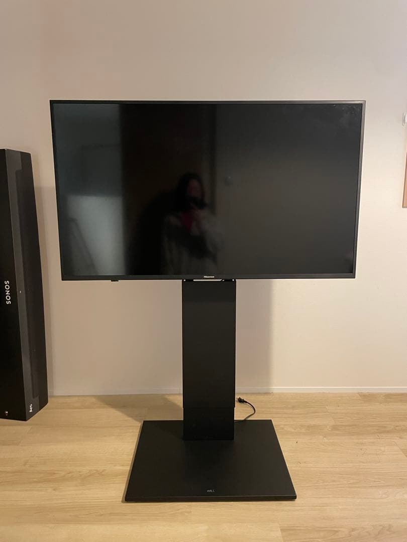 Hisense 4Kテレビ＋WALLテレビスタンド