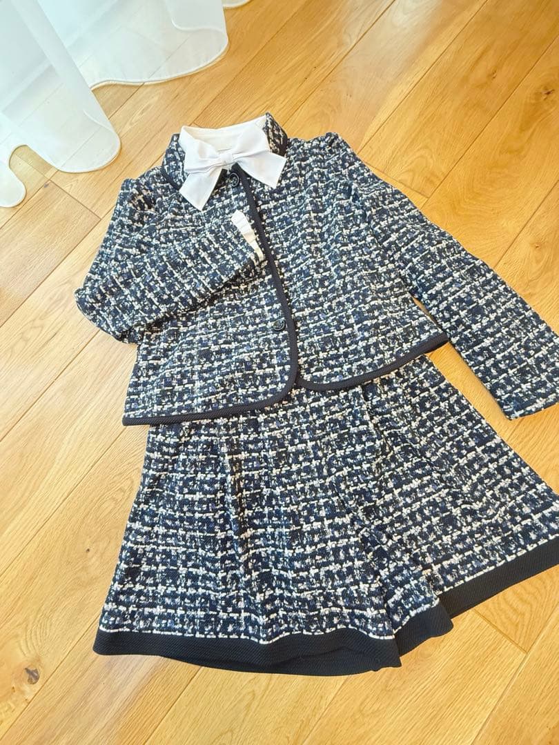 組曲セレモニースーツ　ツイードライク　160