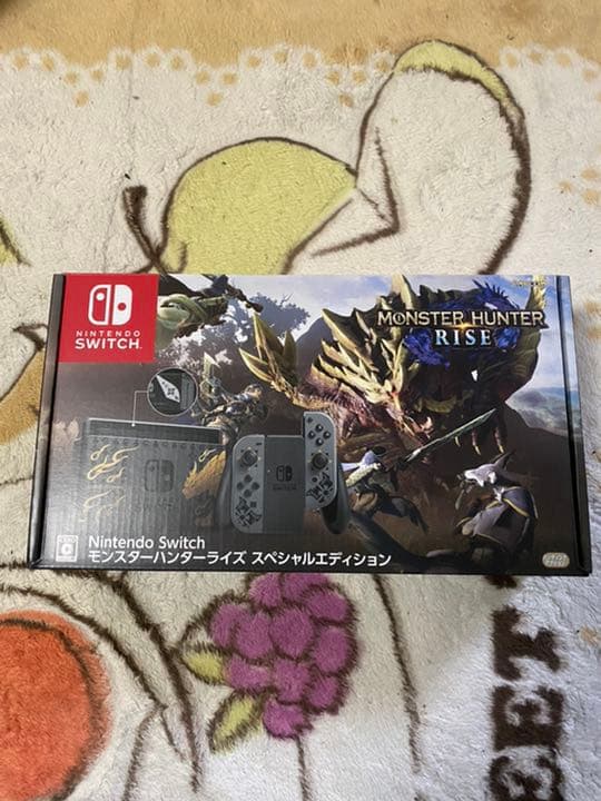 switch  モンスターハンターライズスペシャルエディション　本体新品