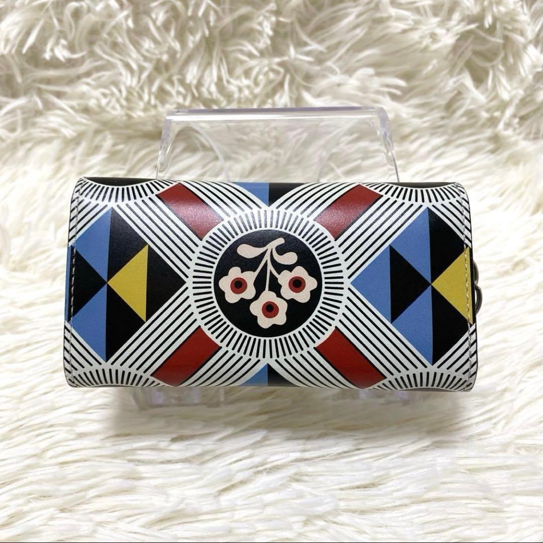 ✨希少✨ヴィヴィアンウエストウッド 4連 キーケース マルチカラー 総柄