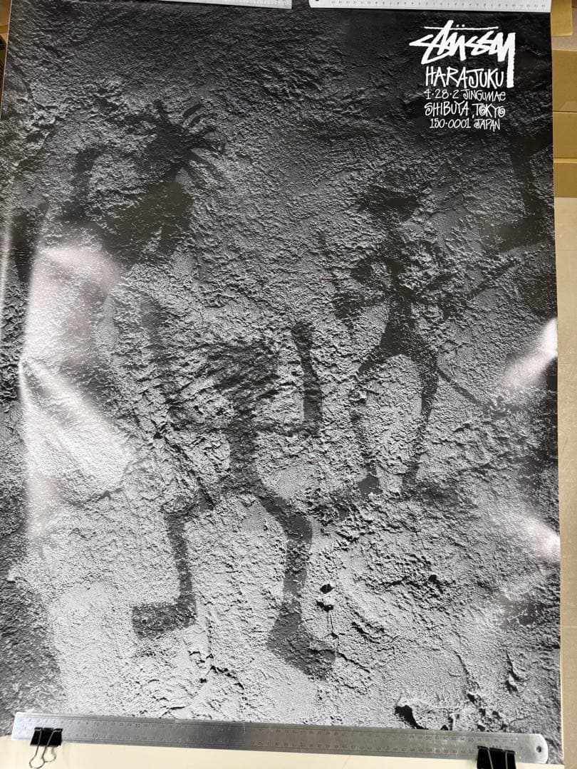 STUSSY ストリートアート ポスター