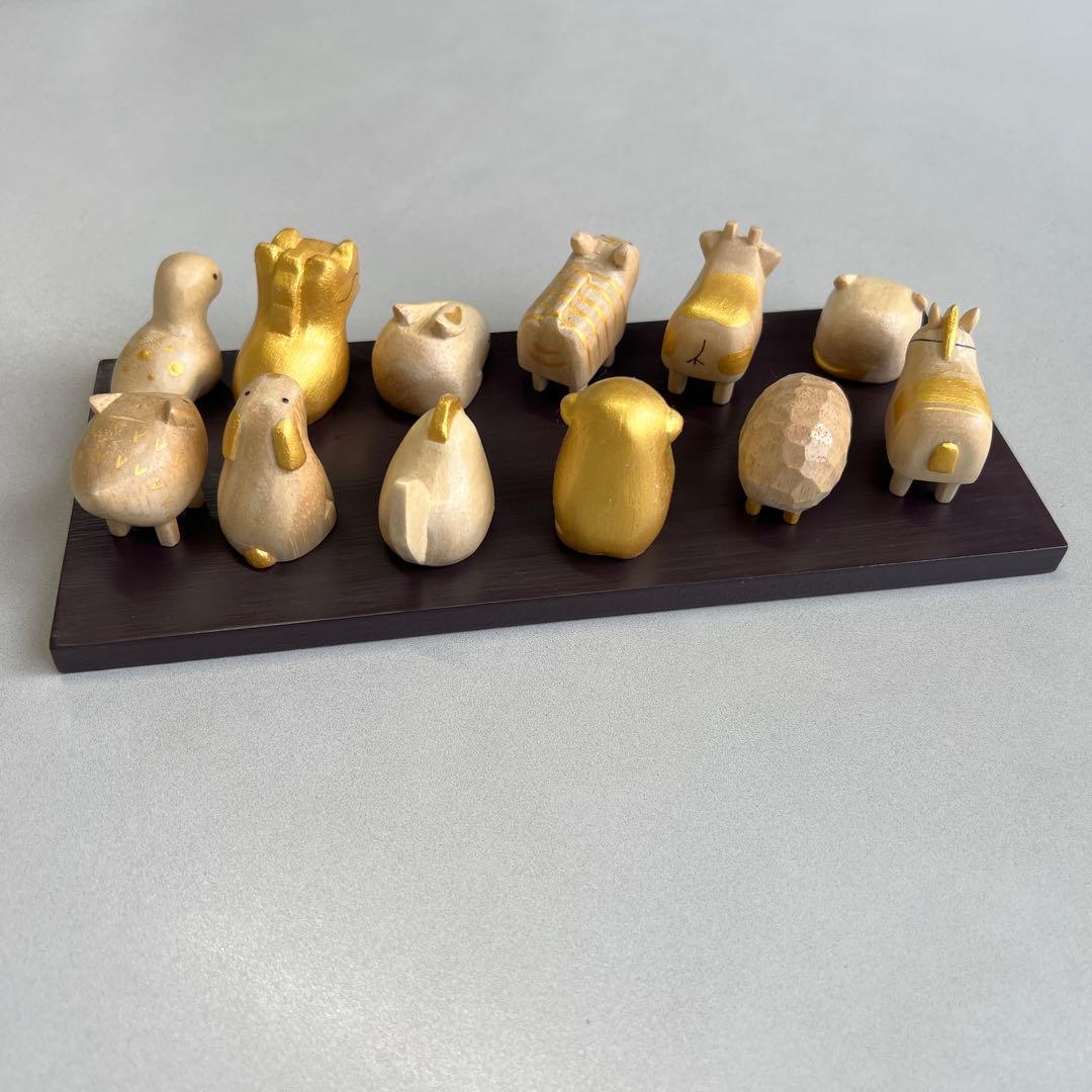 ⭐︎美品ぽれぽれ干支セット ゴールド⭐︎