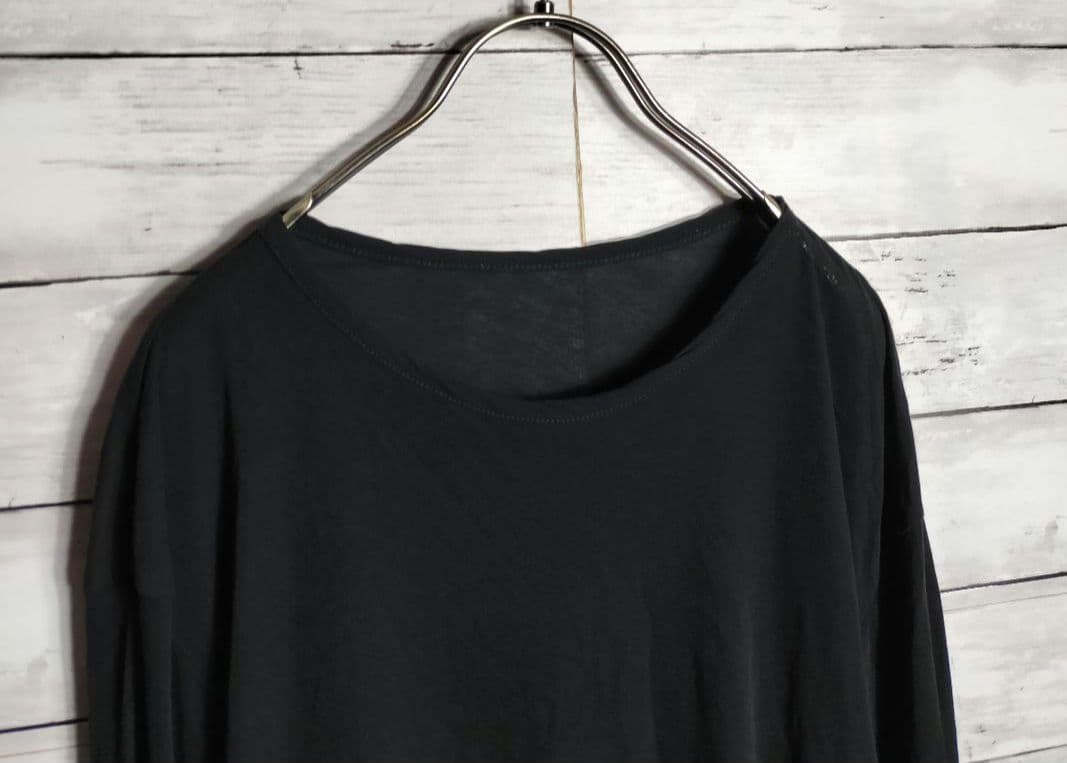B Yohji Yamamoto ロングカットソー スリット コットン ワイズ
