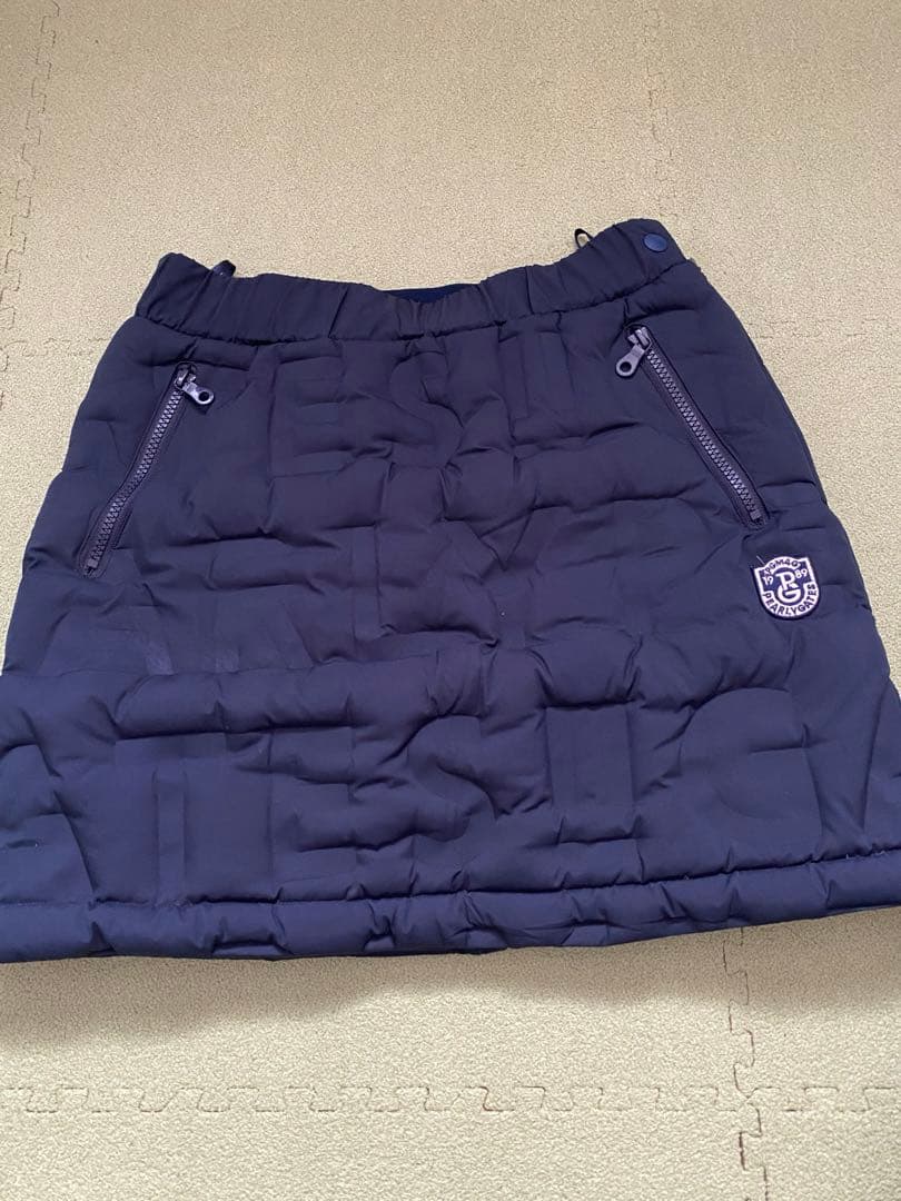 【美品】PEARLY GATES ネイビー ベスト スカート セットアップ