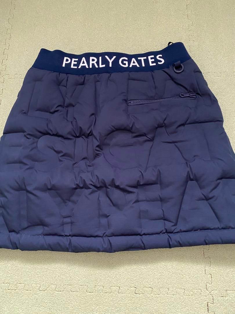 【美品】PEARLY GATES ネイビー ベスト スカート セットアップ