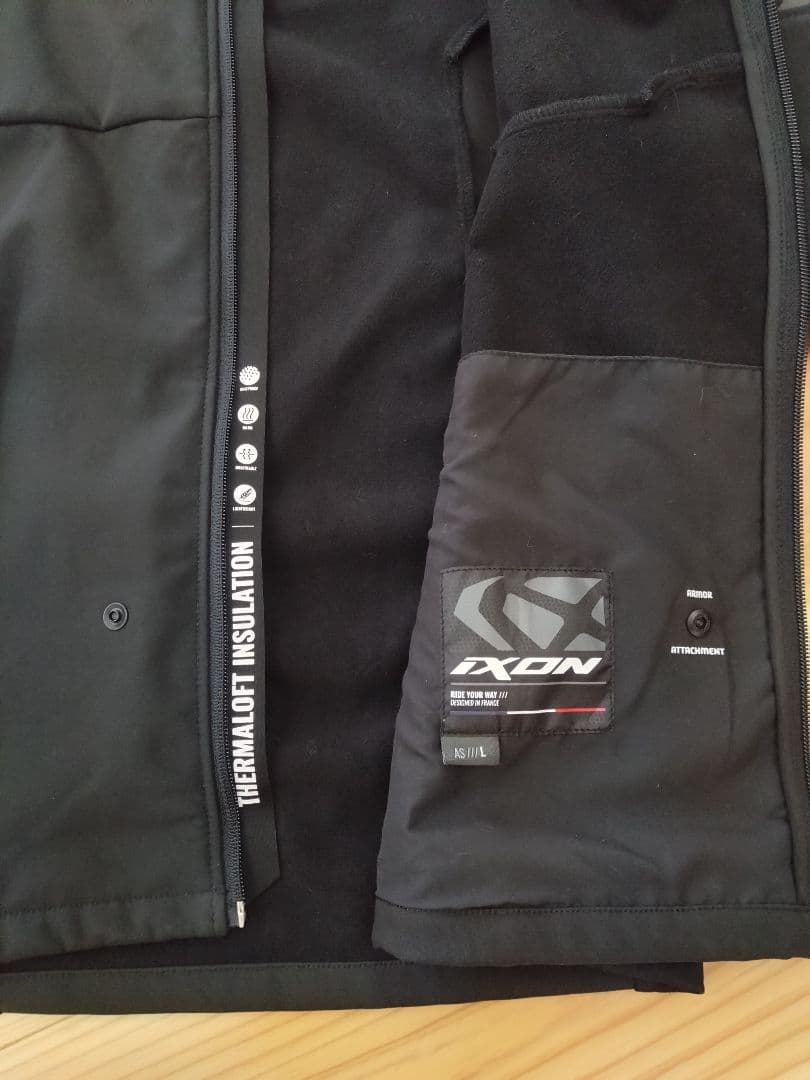 ixon M-THERMAWIND A 　インナージャケット　Lサイズ