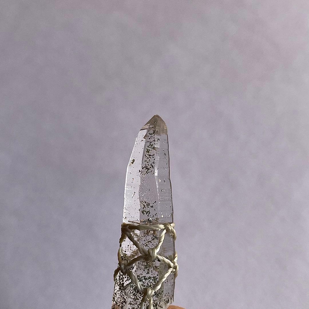 ヒマラヤ水晶 ガネッシュヒマール ＊ マクラメネックレス ペンダント23