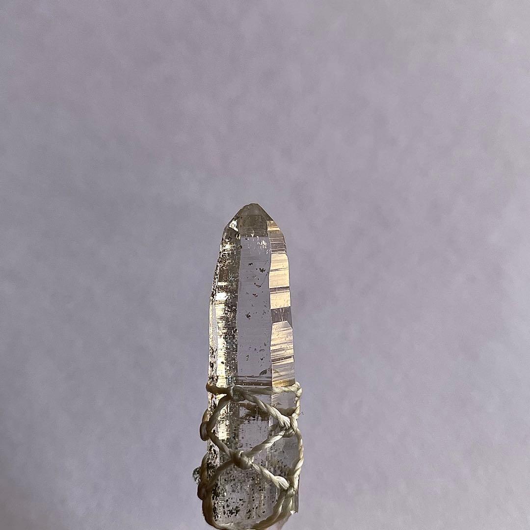 ヒマラヤ水晶 ガネッシュヒマール ＊ マクラメネックレス ペンダント23