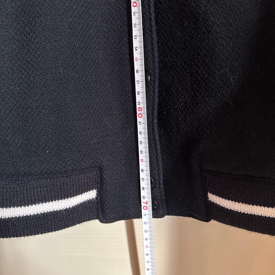 Deuxieme classe別注 シュタンバーム　スタジャン　レザー　アンゴラ