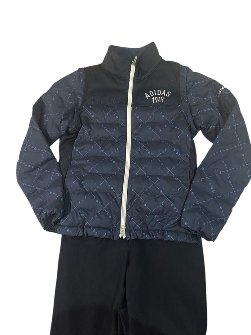 ADIDAS GOLF PEARLY GATES black&white3点