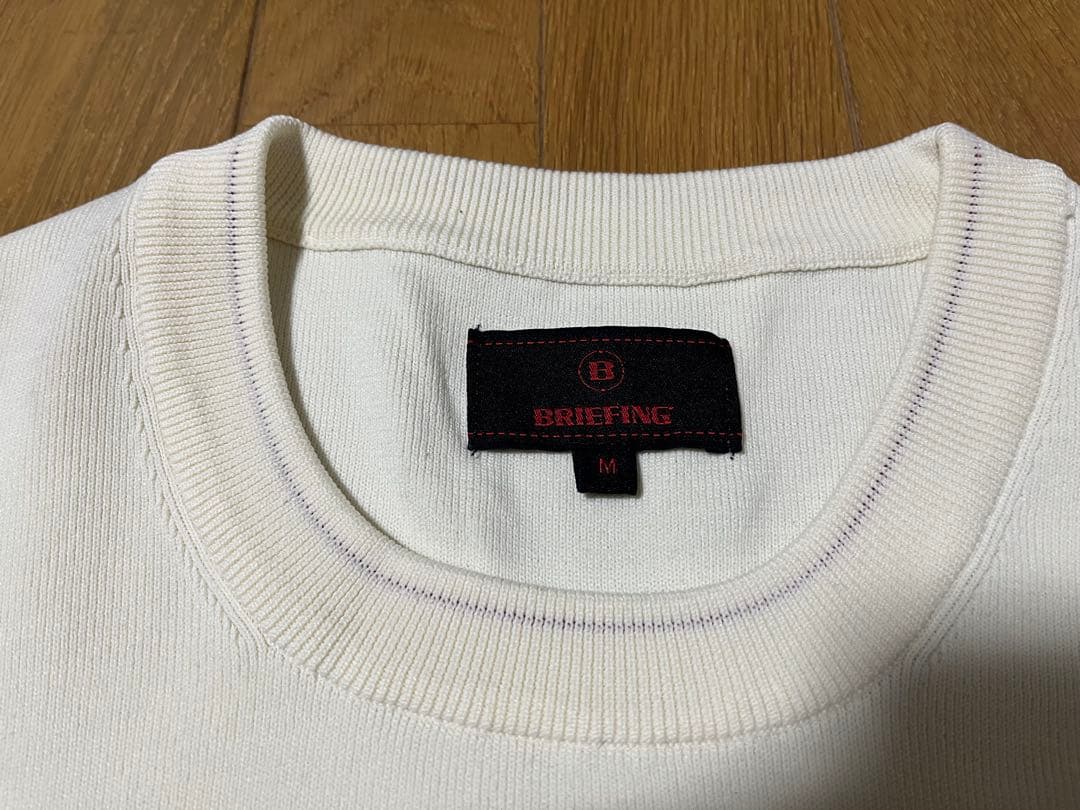 ブリーフィング セーター ベージュ Mサイズ BRG193M25