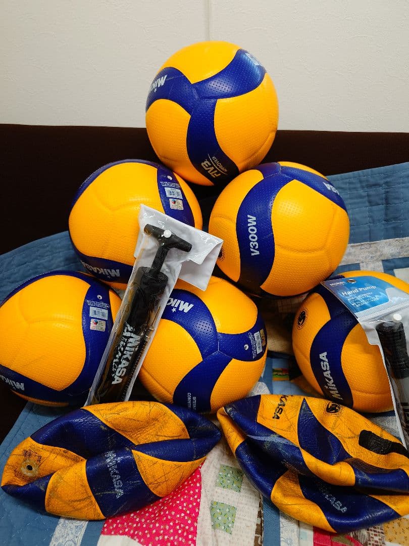 Mikasa V300W バレーボールセット