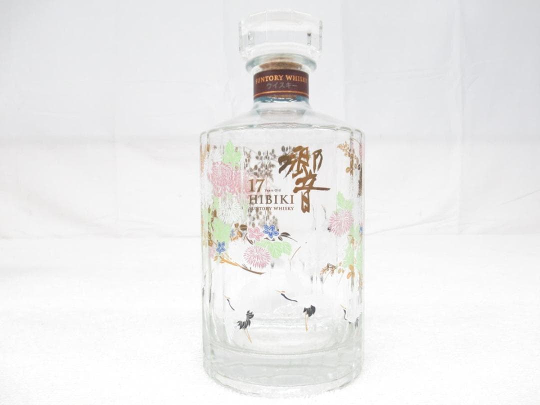 ■070801-023■超美品■サントリー■花鳥風月■空瓶■響17年■