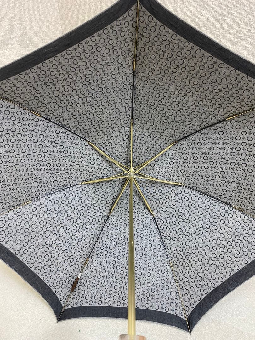 【未使用品】CELINE 折りたたみ日傘 晴雨兼用