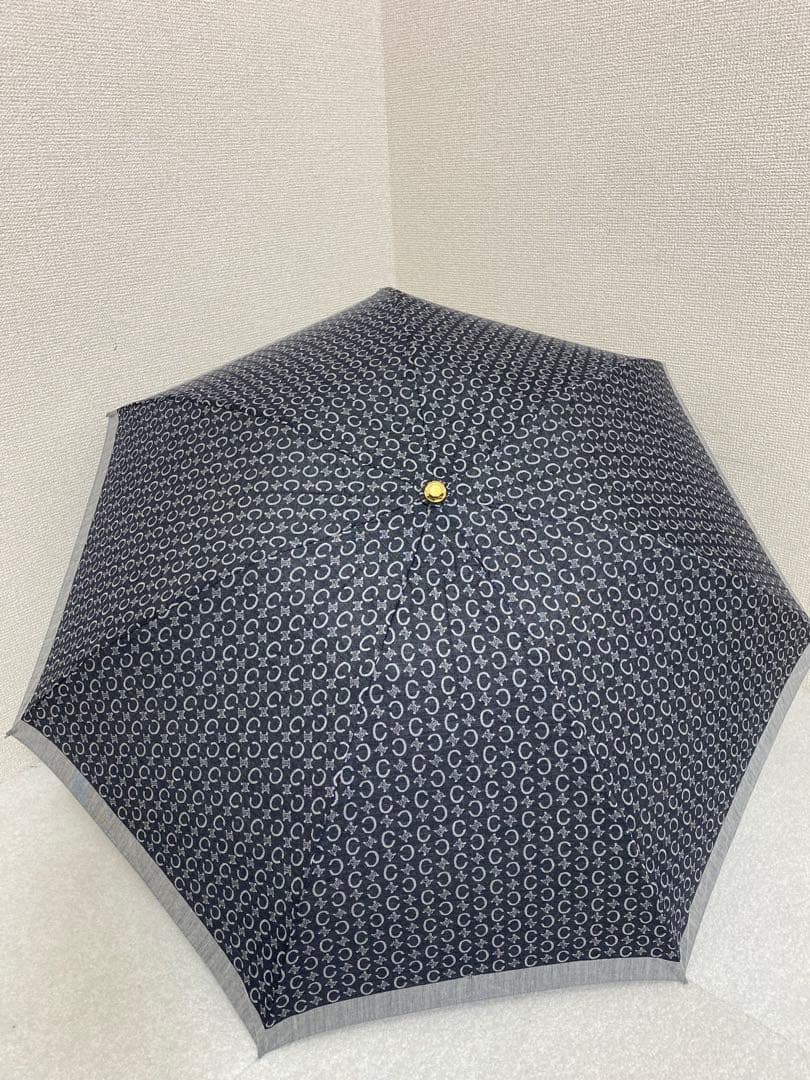 【未使用品】CELINE 折りたたみ日傘 晴雨兼用