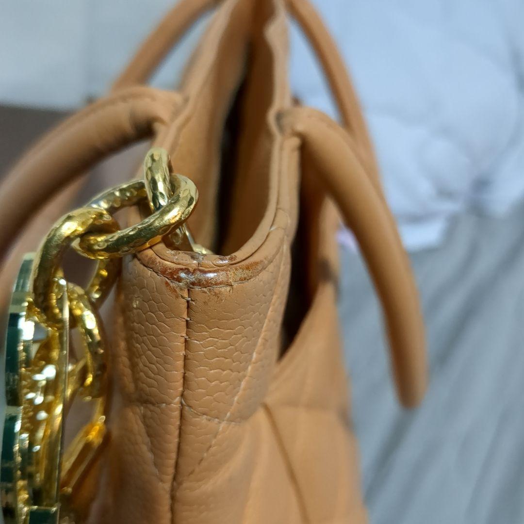 CHANEL 　キャビアスキン　復刻トートバッグ