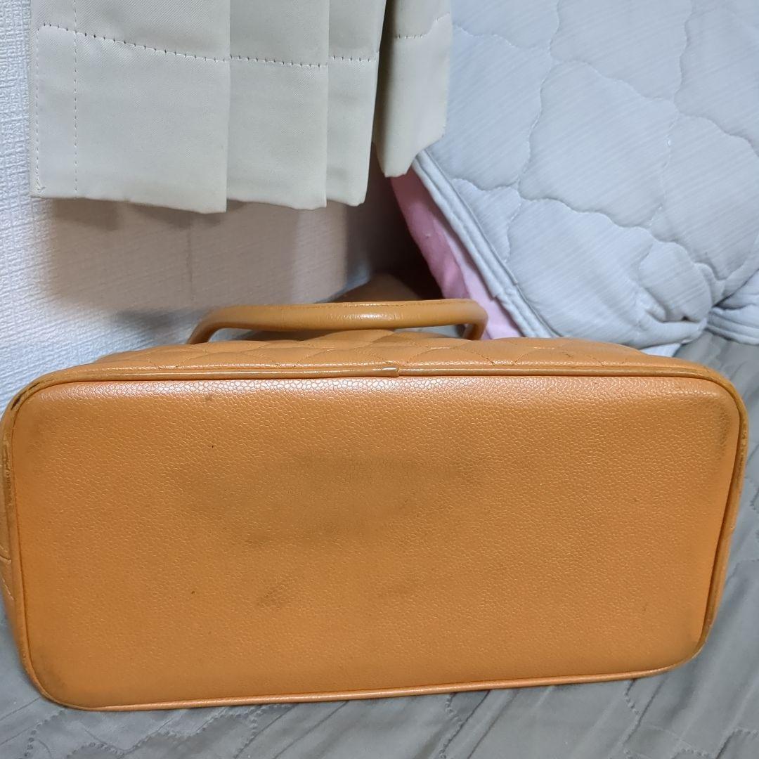 CHANEL 　キャビアスキン　復刻トートバッグ