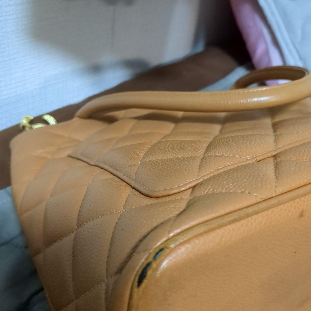 CHANEL 　キャビアスキン　復刻トートバッグ