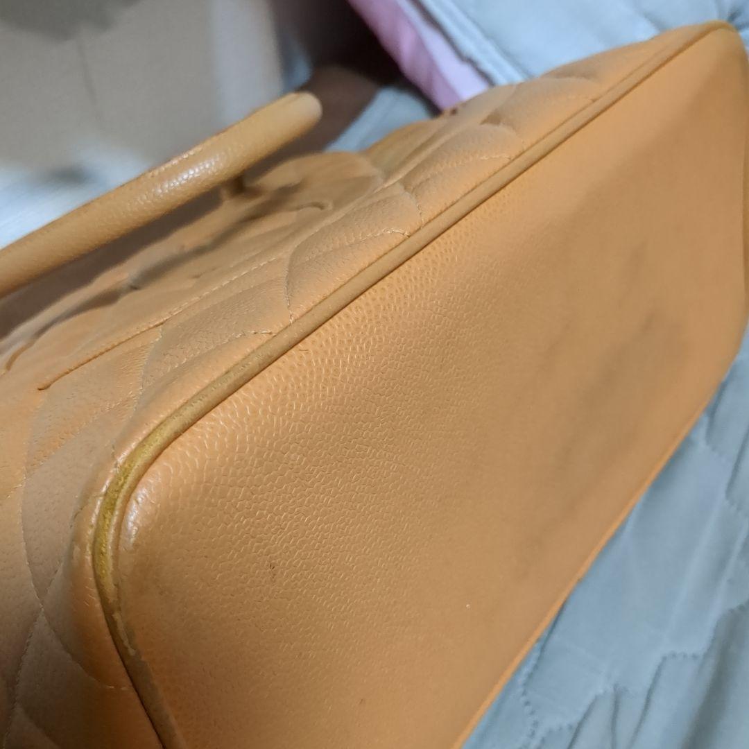 CHANEL 　キャビアスキン　復刻トートバッグ