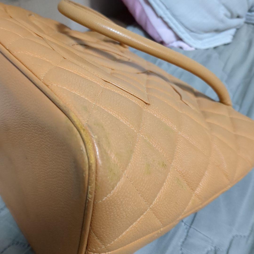 CHANEL 　キャビアスキン　復刻トートバッグ