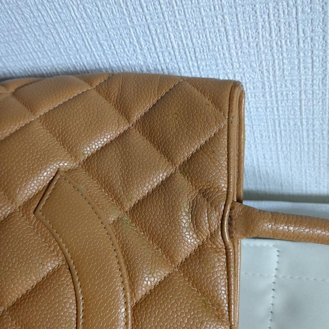 CHANEL 　キャビアスキン　復刻トートバッグ