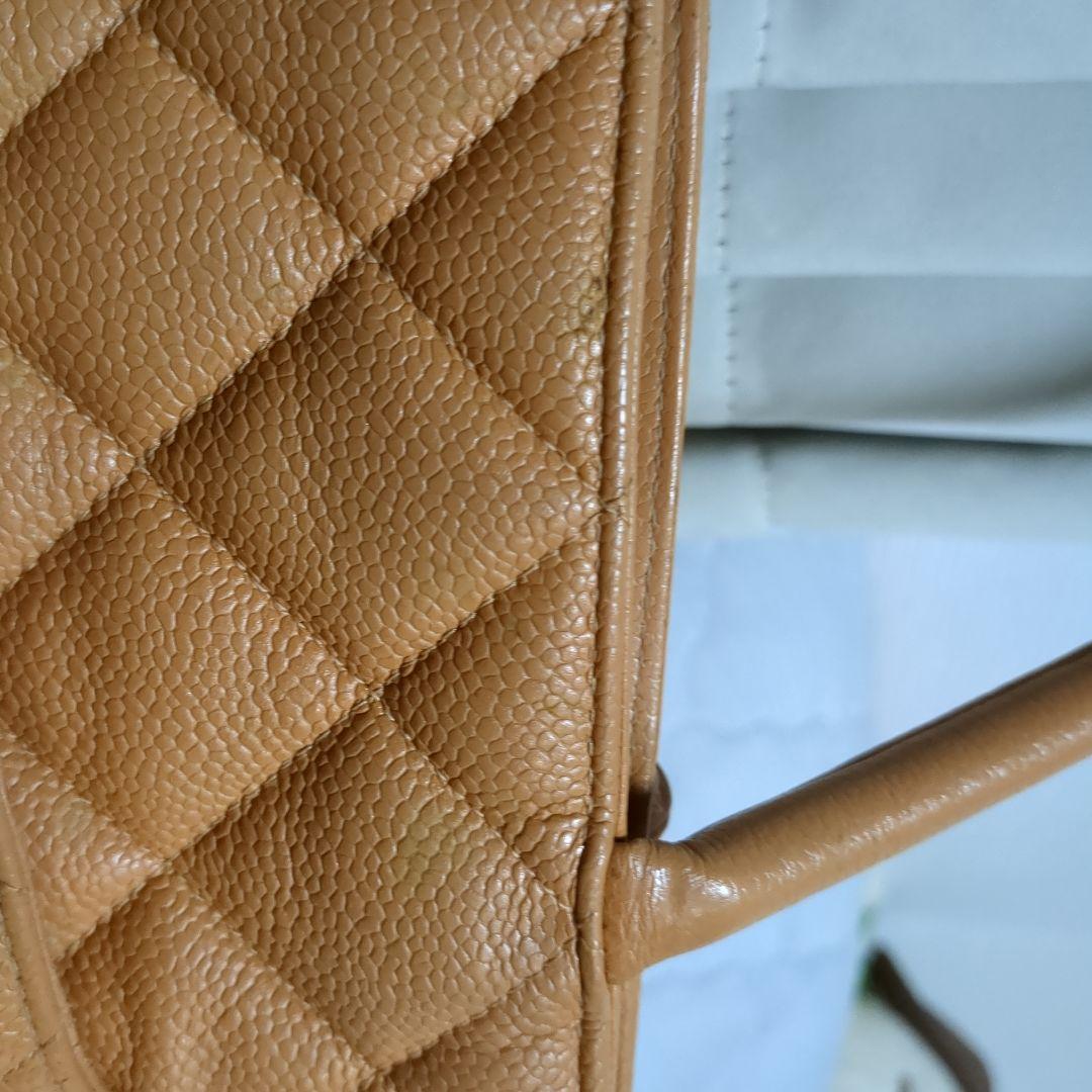 CHANEL 　キャビアスキン　復刻トートバッグ