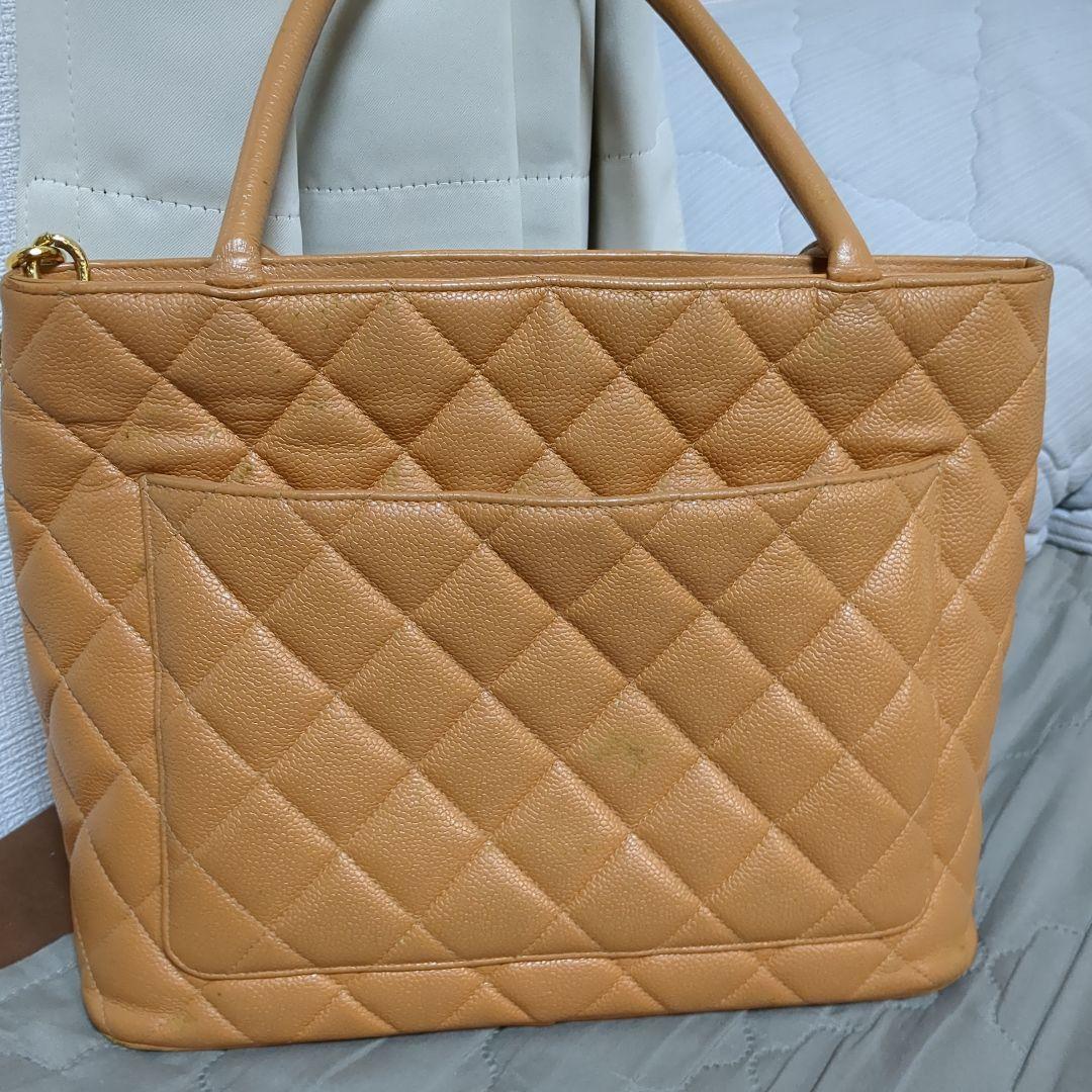 CHANEL 　キャビアスキン　復刻トートバッグ