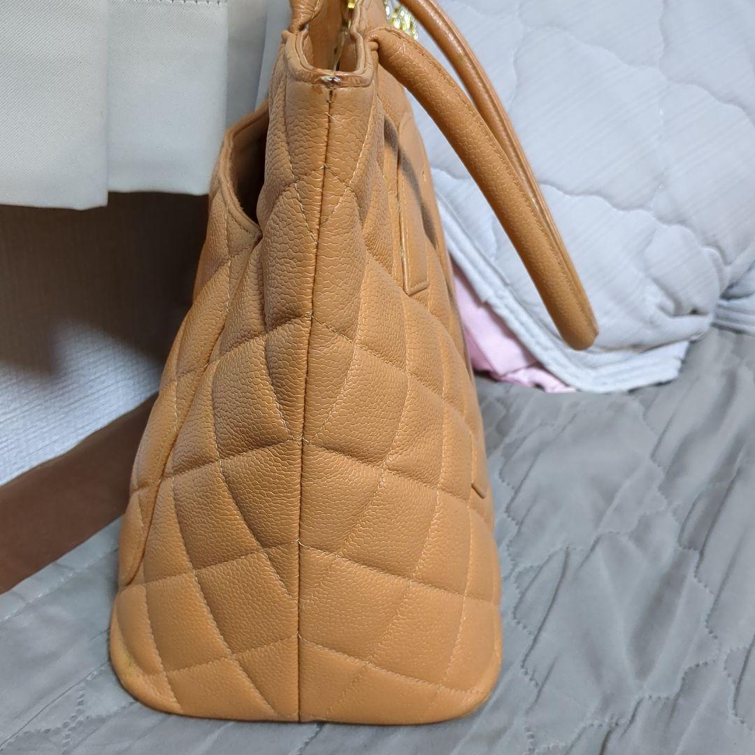 CHANEL 　キャビアスキン　復刻トートバッグ