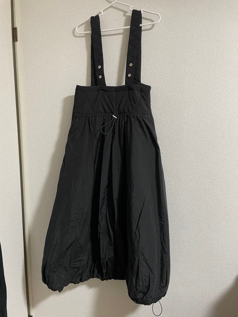 OMMOキルティングバルーンワンピース