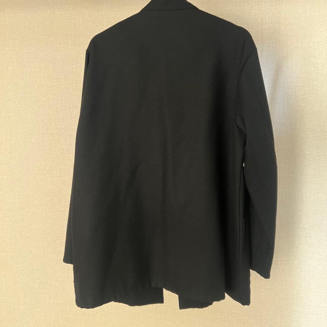 marka ラペルレス シャツ ジャケット ノーカラー