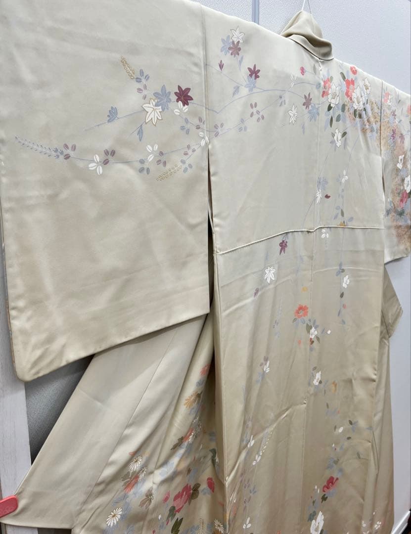 橘吉也様　　　　　　　　　正絹　訪問着・共誂の長襦袢2点セット　訪問着セット